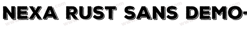 Nexa Rust Sans Demo字体转换